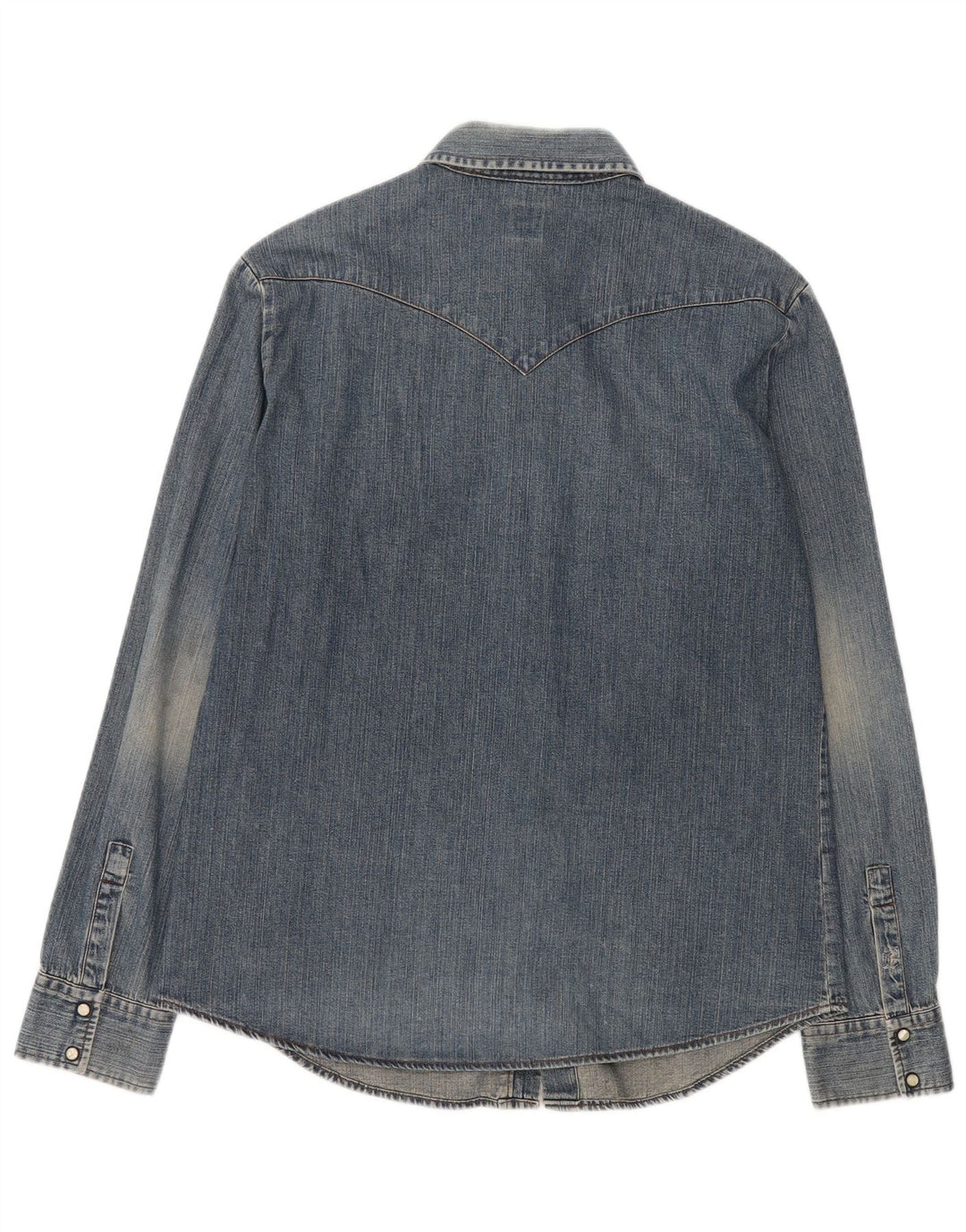 Energie Chemise en Jean Homme Large Bleu Coton