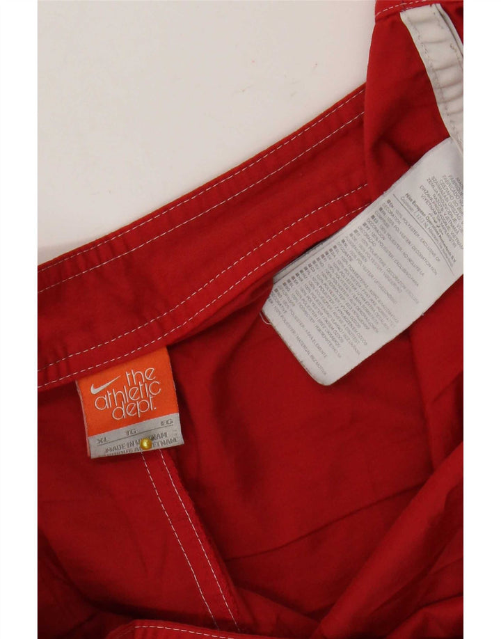 Nike Maillot de bain graphique pour homme XL Rouge Polyester