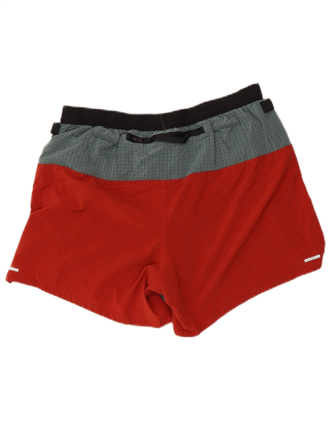 Nike Short de sport pour homme en polyester color block rouge moyen