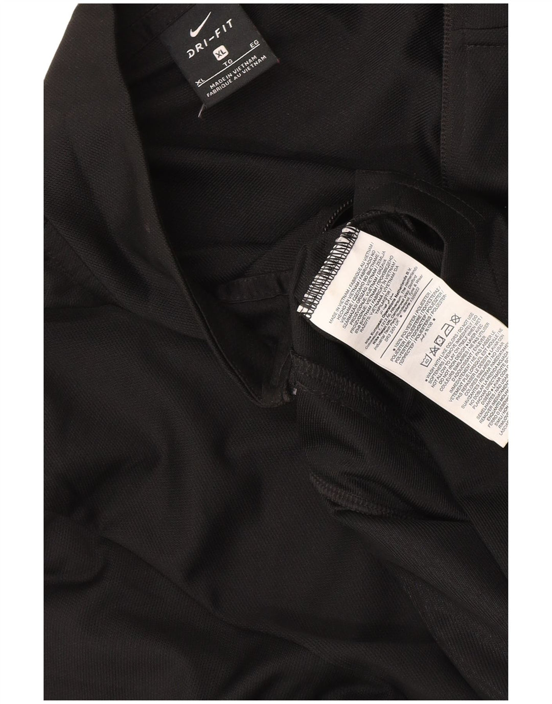 Nike Hommes Dri Fit Survêtement Top Veste XL Noir Polyester