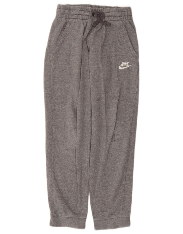 NIKE Pantalon de Survêtement Garçon Joggers 10-11 ans Gris Moyen Coton