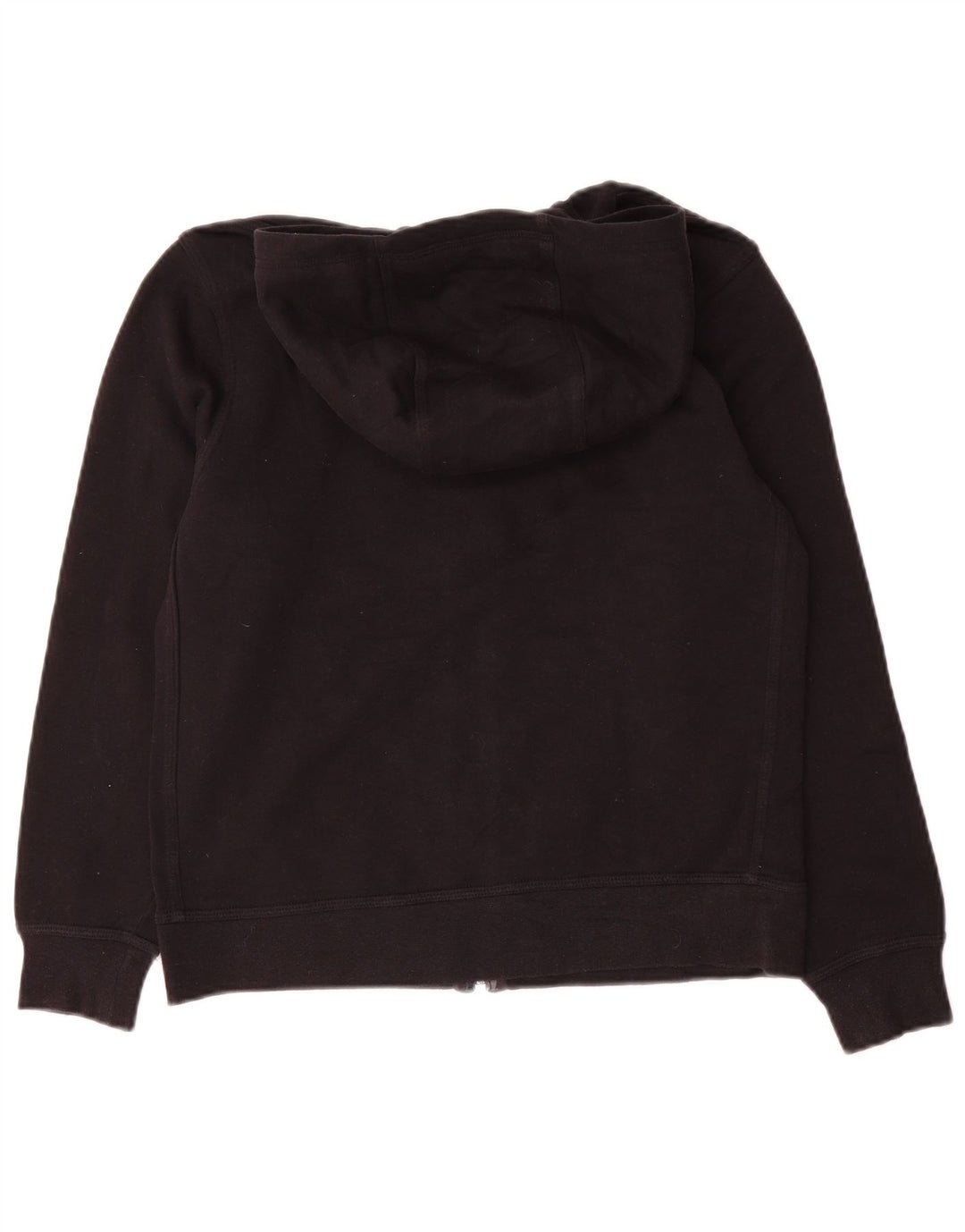 Nike Pull à capuche zippé pour femme UK 12 Noir moyen