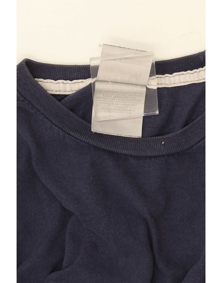 Nike T-Shirt Homme Bleu Marine Moyen Coton