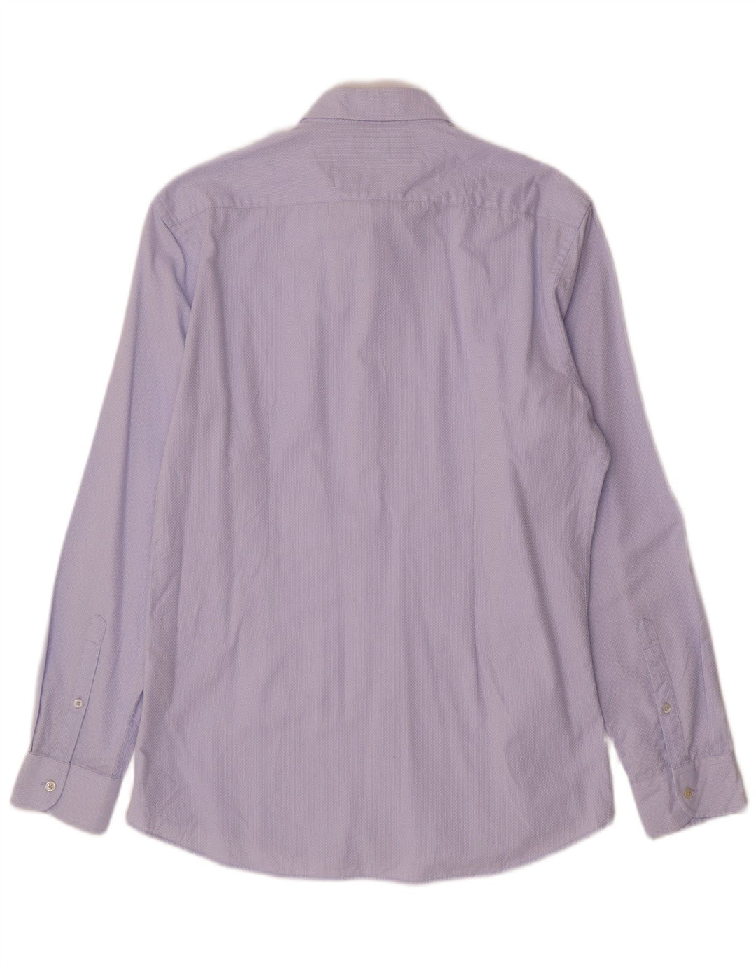 Zara Chemise Slim Fit Homme Bleu Coton