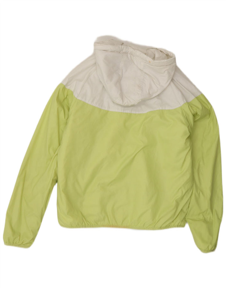 NIKE Veste bomber à capuche pour homme UK 38 Polyester color block vert moyen