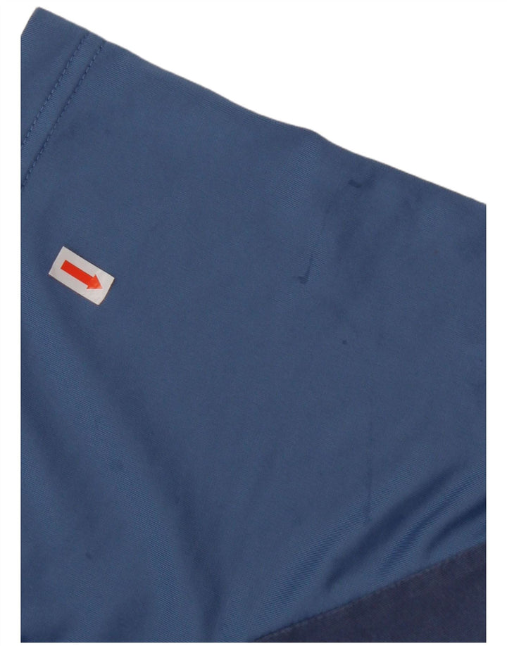 NIKE T-shirt graphique pour hommes en coton color block grand bleu