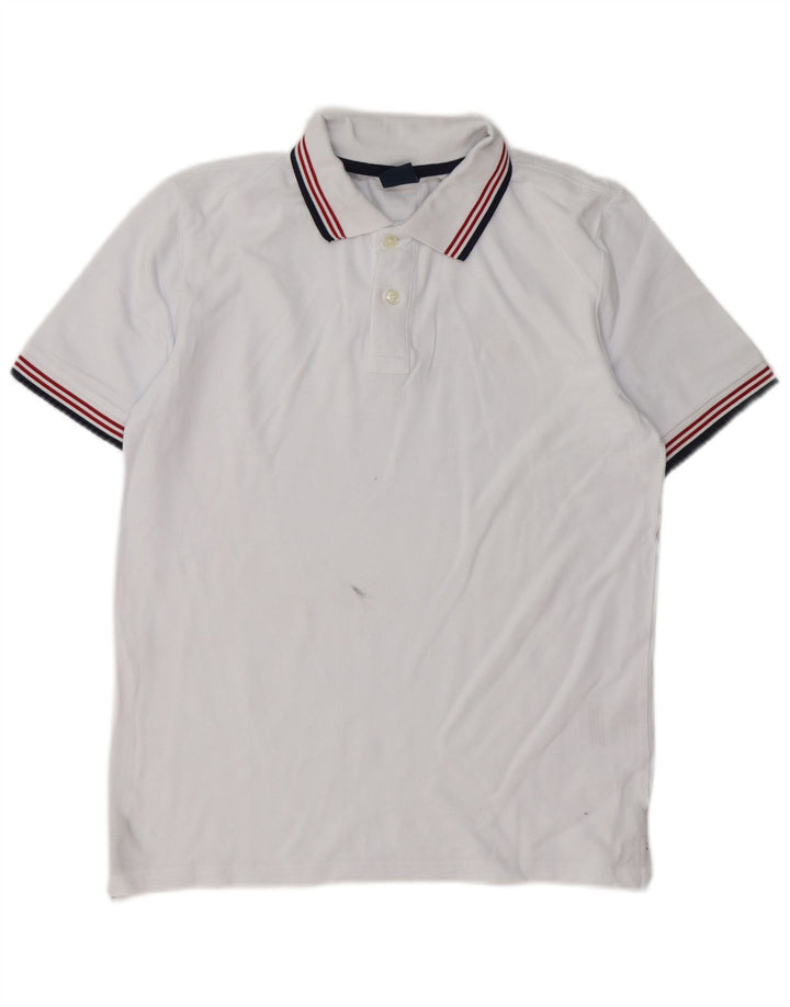 North Sails Polo Graphique Homme Petit Coton Blanc