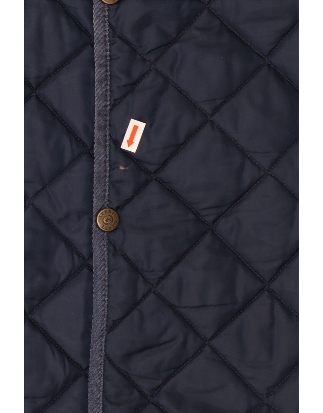 Henri Lloyd Veste matelassée pour homme UK 42 XL Bleu marine Nylon