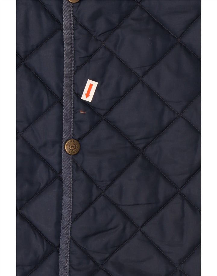 Henri Lloyd Veste matelassée pour homme UK 42 XL Bleu marine Nylon