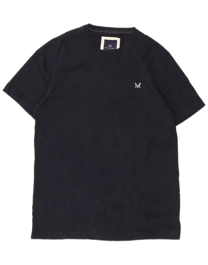 Crew Clothing T-Shirt Homme Bleu Marine Moyen Coton