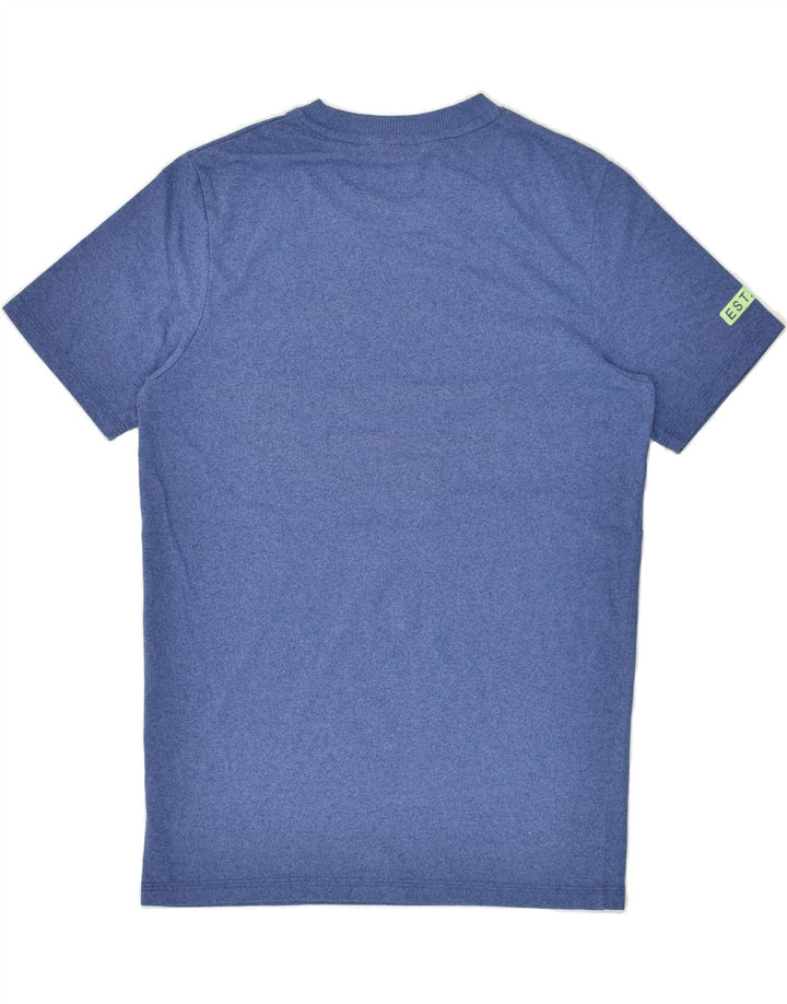 JACK & JONES Mens Graphic T-Shirt Top Small Blue | Vintage Jack & Jones | Thrift | Second-Hand Jack & Jones | Used Clothing | Messina Hembry 