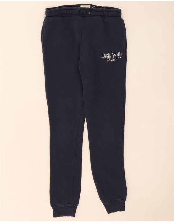 Jack Wills Pantalon De Survêtement Graphique Fille 12-13 Ans Bleu Marine