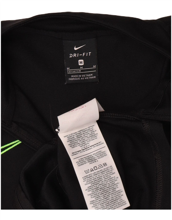 Veste de survêtement Nike garçon 10-11 ans noir moyen polyester