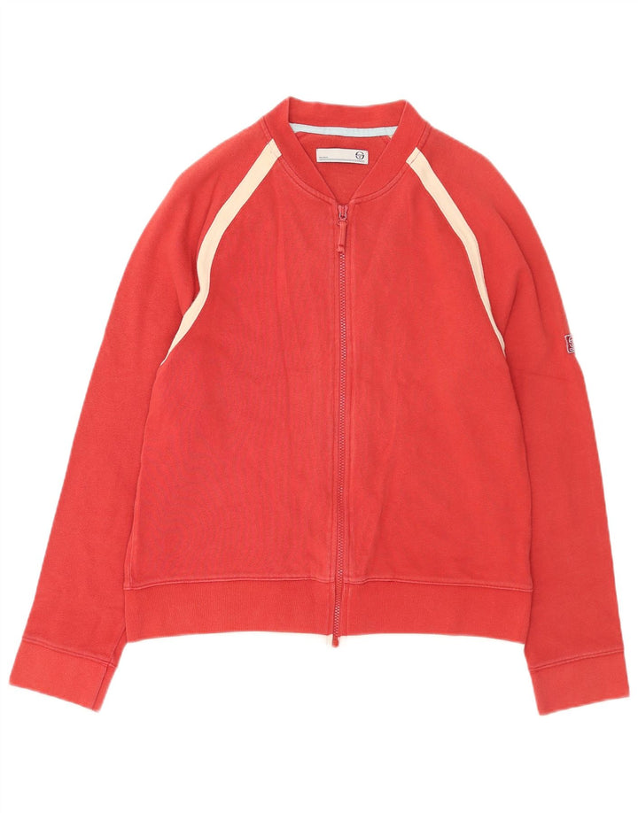 Sergio Tacchini Veste de Survêtement Homme Rouge Moyen Polyester
