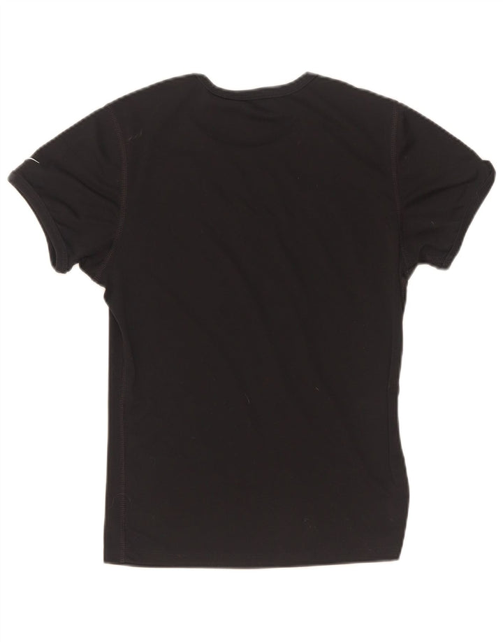 Nike T-Shirt Femme US 8/10 Noir Moyen Polyester