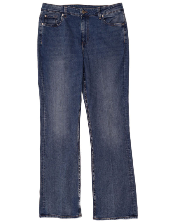 Marks & Spencer Jean bootcut pour femme UK 16 Large W34 L33 Bleu Coton