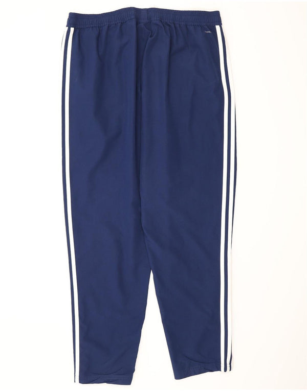 Adidas Pantalon de survêtement Climalite pour homme XL Bleu marine Polyester