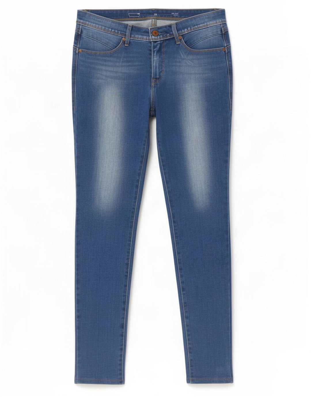 Levi's Jean Skinny Taille Moyenne Femme W28 L30 Bleu