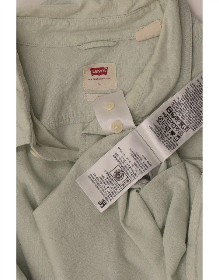 Levi's Chemise Homme Large Vert Coton