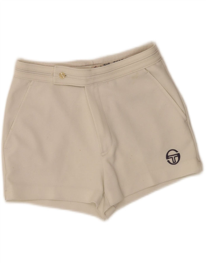 Sergio Tacchini Short Chino Femme IT 42 Medium W26 Blanc