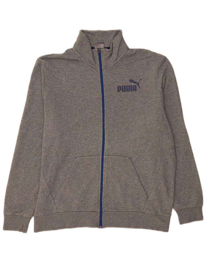 Puma Veste de Survêtement Graphique Homme XL Gris Coton