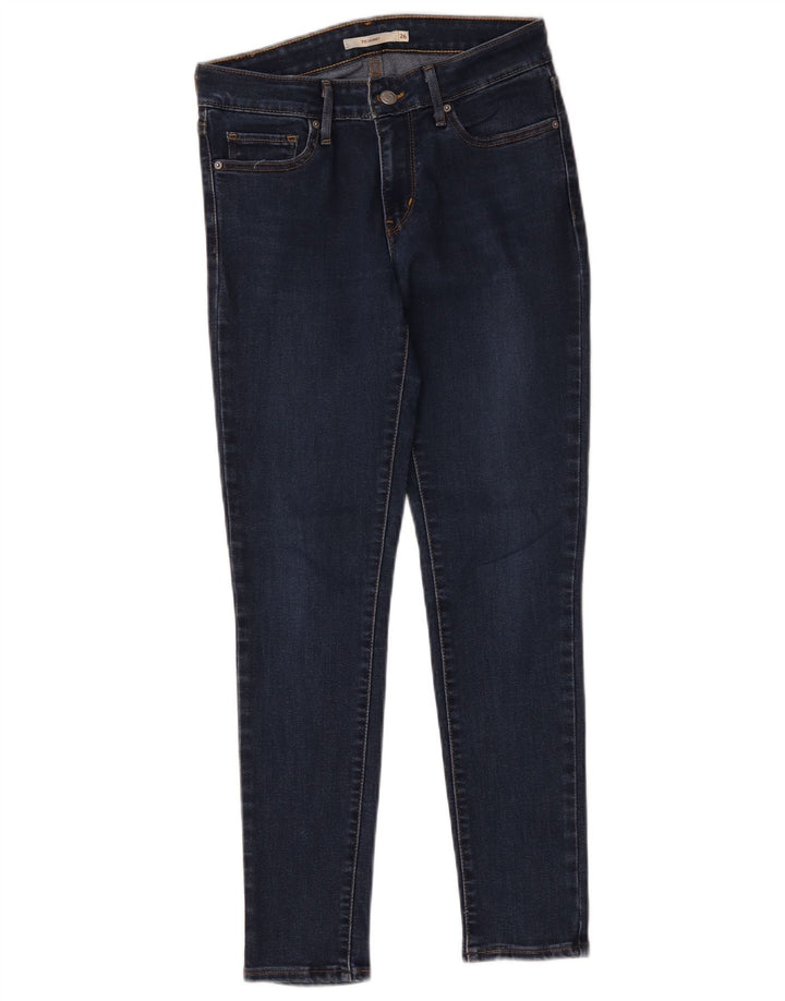 Levi's Jean Skinny 711 Femme W26 L27 Bleu Marine
