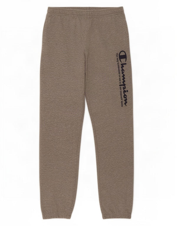Champion Pantalon De Survêtement Garçon Joggers 13-14 Ans XL Gris Moucheté