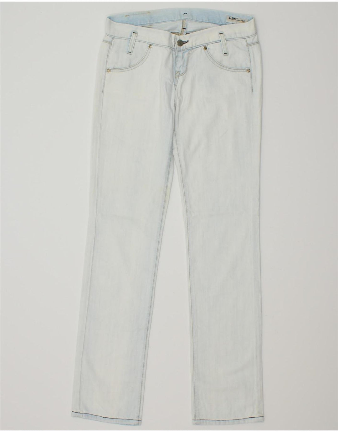 LEE Womens Lynn Slim Jeans W26 L33 Blue Cotton Vintage Lee and Second-Hand Lee from Messina Hembry 