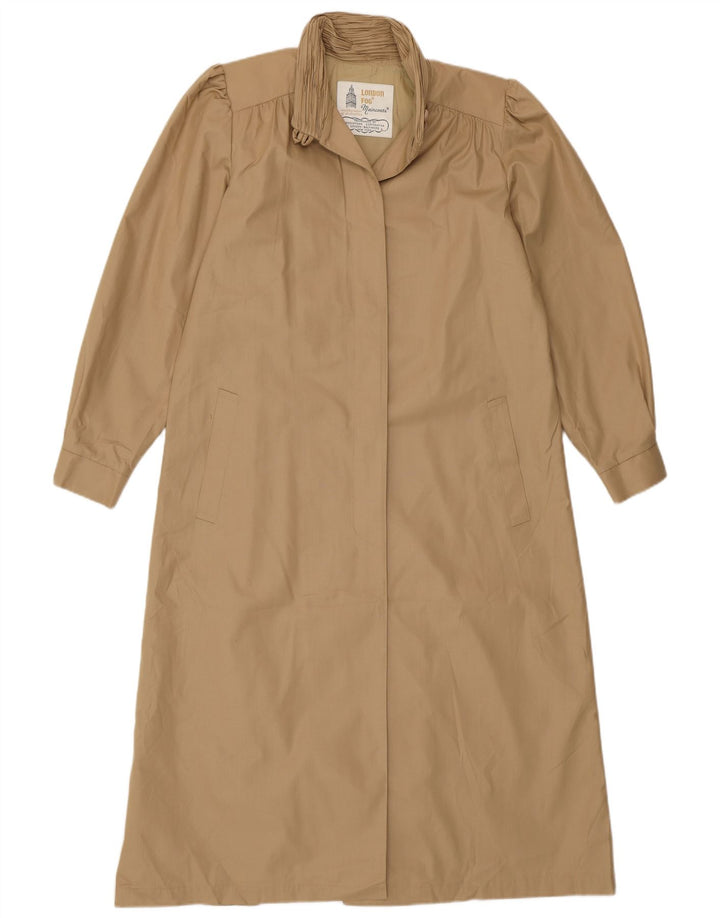 London Fog Trench Femme US 6 Polyester Beige Moyen