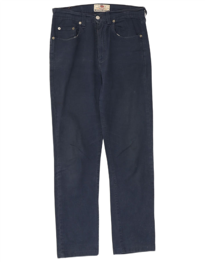 LEVI'S Jean droit Femme W31 L27 Bleu Marine Coton