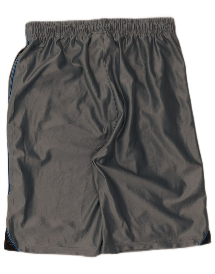 Reebok Short de Sport Homme XL Gris Colorblock Polyester