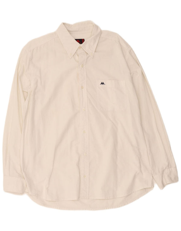 Kappa Chemise Homme 2XL Blanc