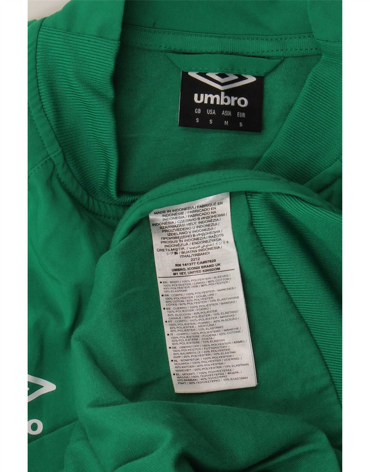 Umbro Veste de Survêtement Irlande Homme Petit Vert Polyester
