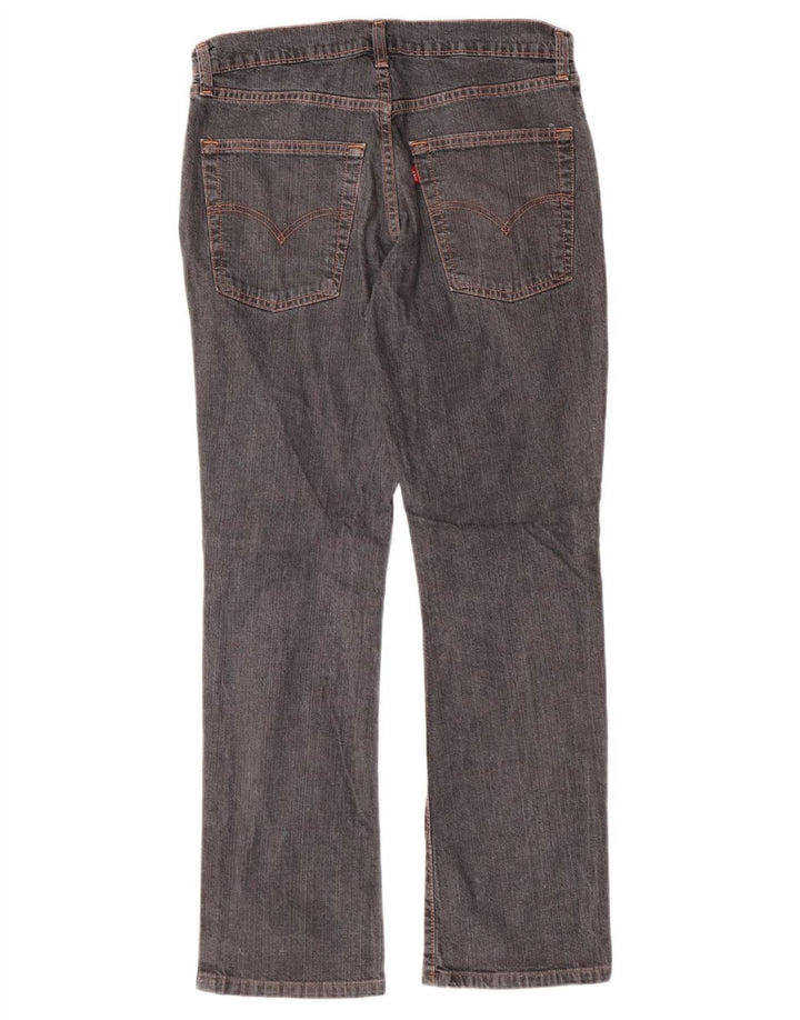LEVI'S Jean droit 525 femme W32 L30 gris coton
