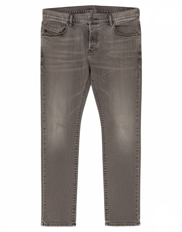 Diesel Jean Fuselé D-Yennox Homme W34 L32 Gris Coton