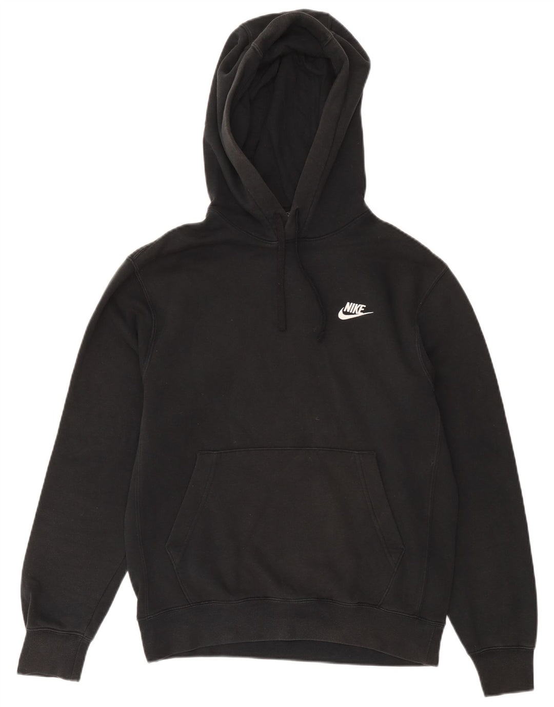 Nike Pull à capuche pour homme Petit coton noir
