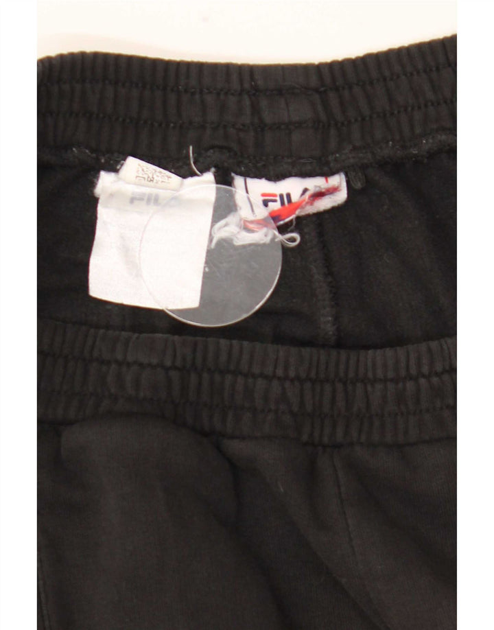 Fila Pantalon de Survêtement Graphique Homme Noir Moyen