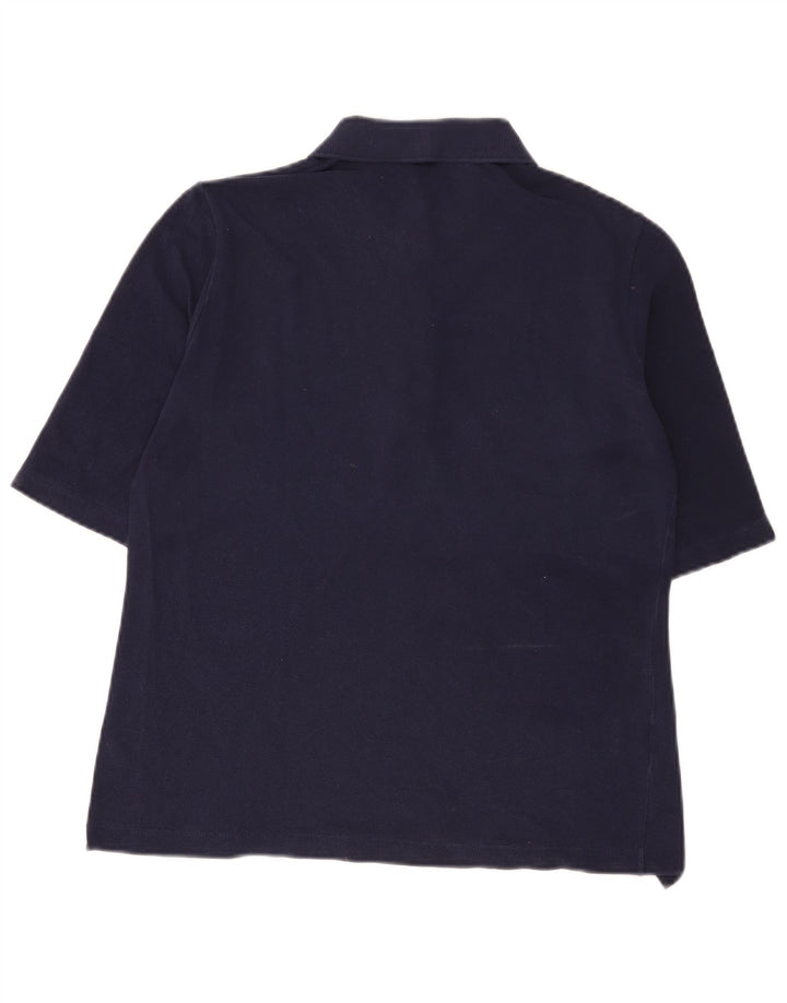 Lacoste Polo Femme Taille 42 Grand Coton Bleu Marine