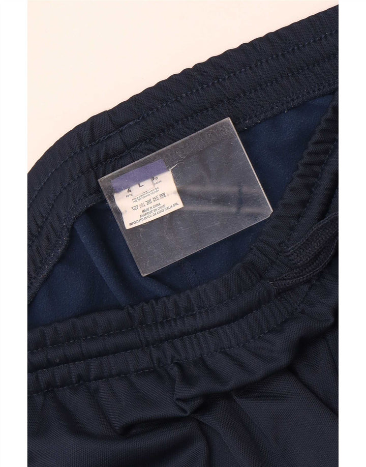 Asics Pantalon De Survêtement Homme Large Bleu Marine Polyester