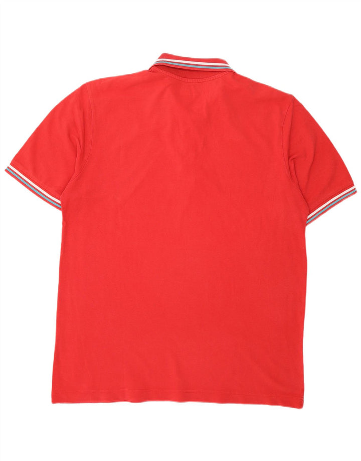 KAPPA Mens Polo Shirt XL Red