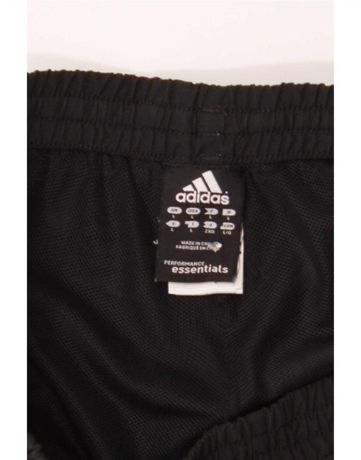 Adidas Short de sport Climalite pour homme, grand, noir, polyester