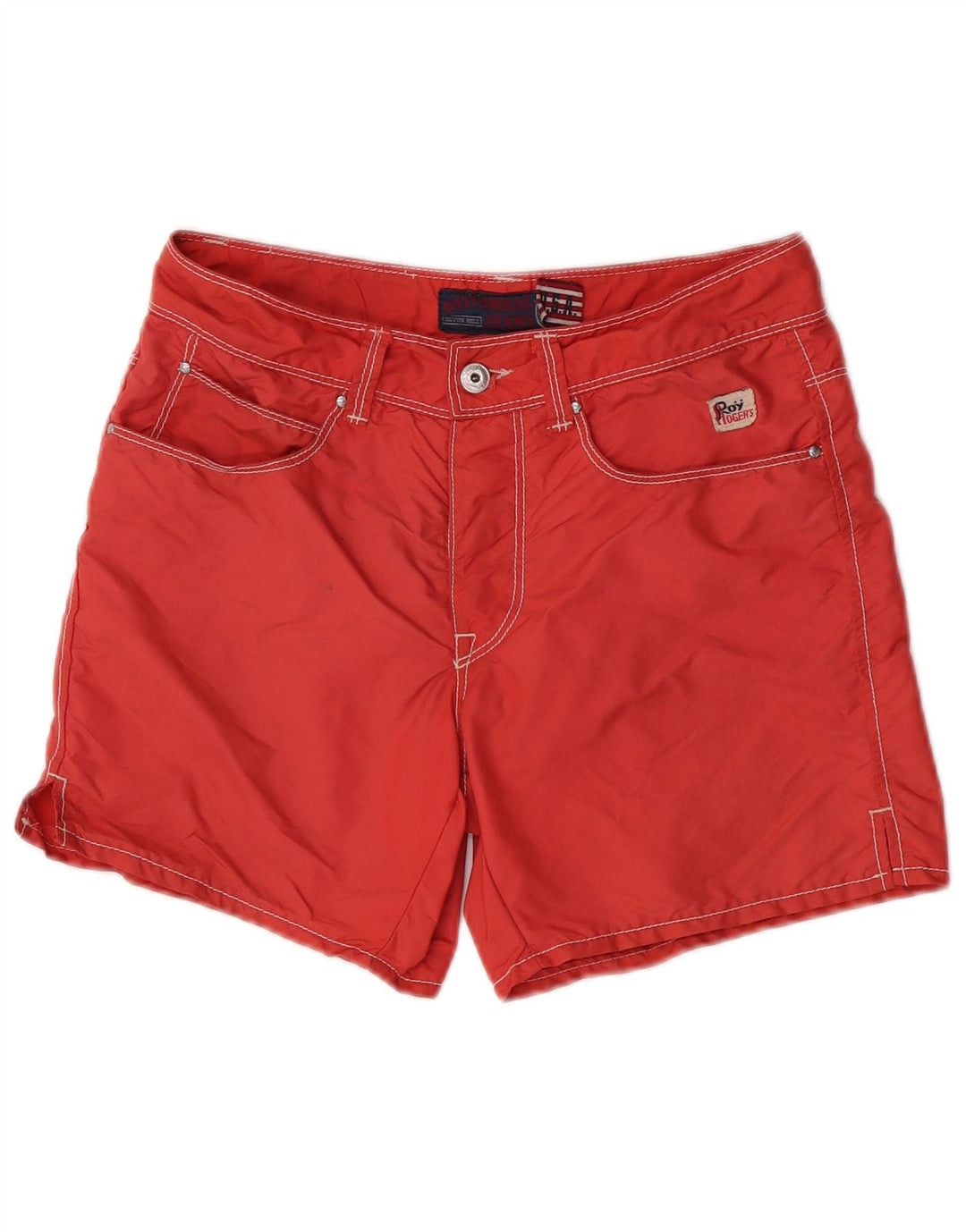 Roy Rogers Short de Bain Femme W29 Petit Rouge Polyamide