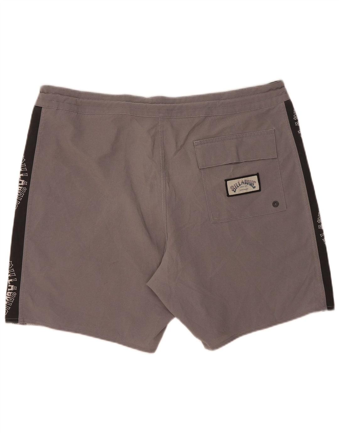 Billabong Short de bain graphique pour hommes en polyester color block grand gris
