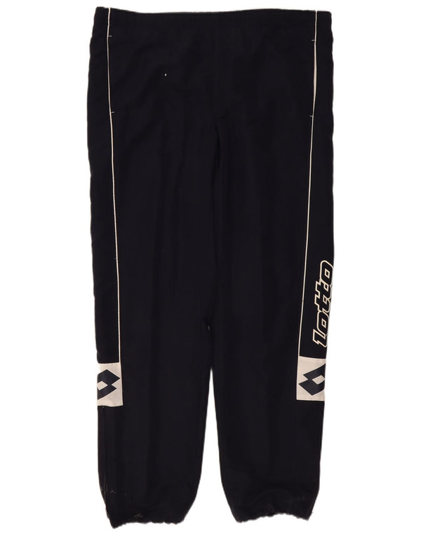 Lotto Mens Graphic Tracksuit Trousers Joggers XL  Navy Blue