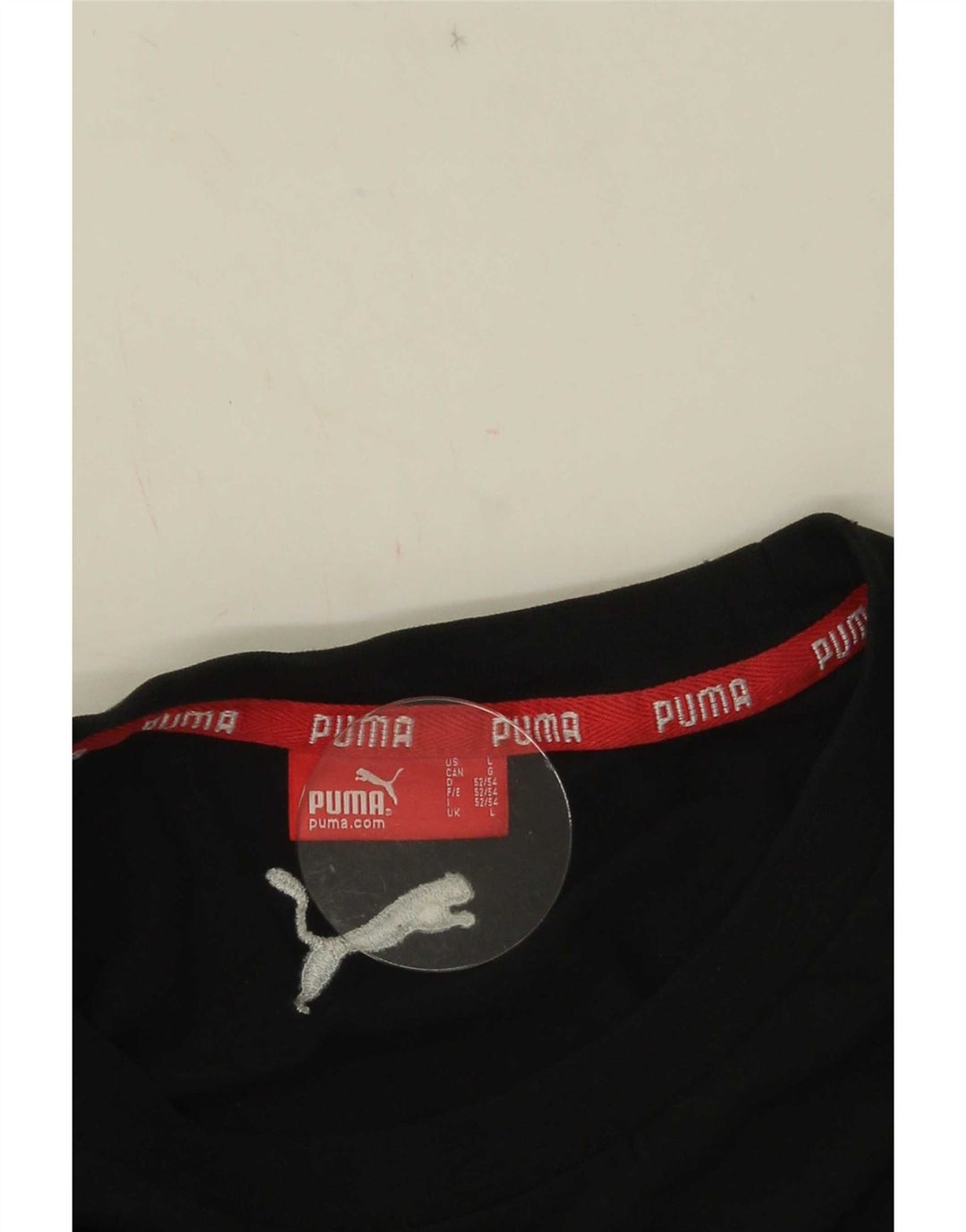Puma T-shirt graphique pour hommes, grand, noir