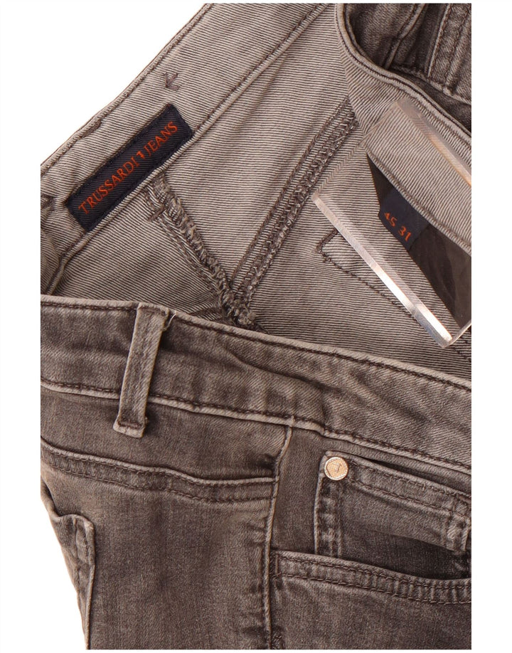 Trussardi Jean Slim W31 L27 Gris Homme