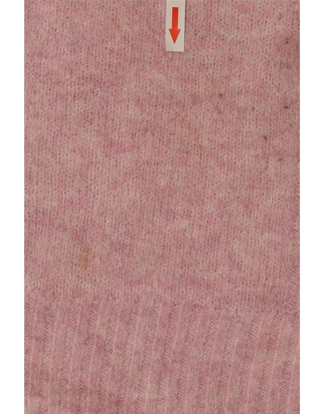 Marks & Spencer Pull ras du cou pour femme en acrylique moucheté rose petit