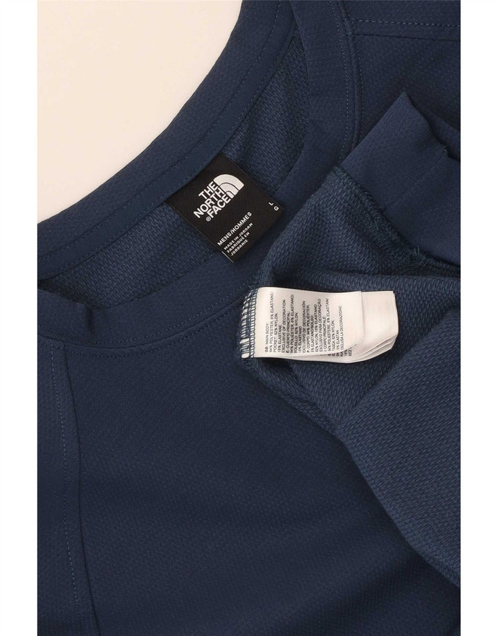 The North Face Sweat-shirt pour homme en polyester bleu marine Taille L