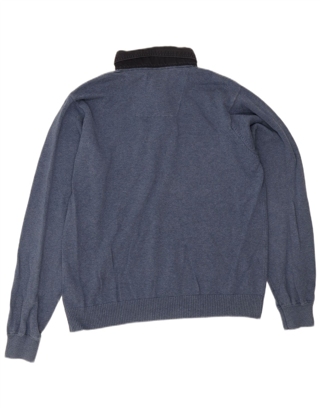 Marks & Spencer Pull à Col Polo Blue Harbour Homme Bleu Moyen