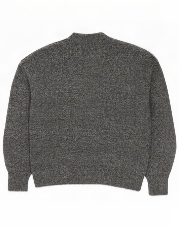 Marks & Spencer Pull à col rond pour femme UK 14 Gris moyen